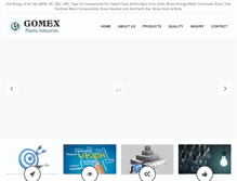 Tablet Screenshot of gomexbrass.com